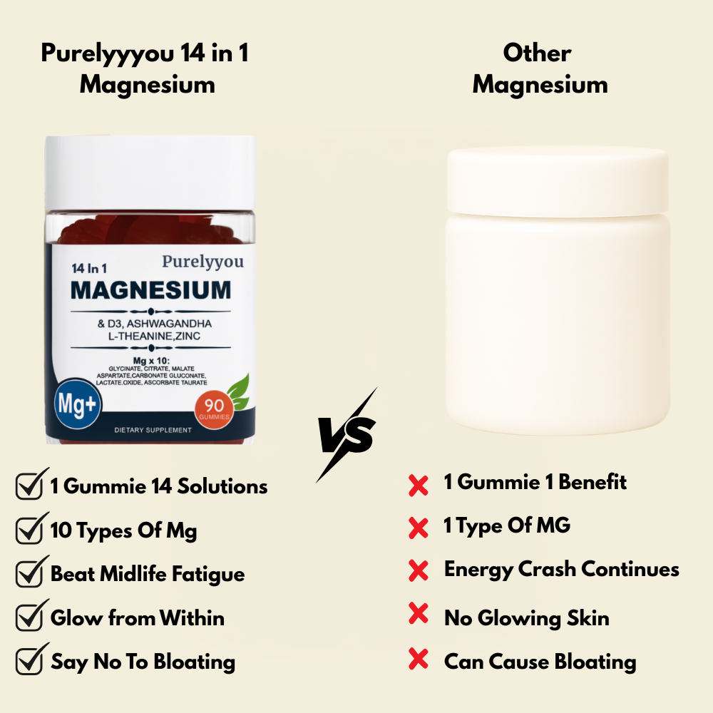 Purelyyou 14 In 1 Magnesium