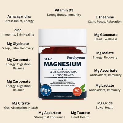 Purelyyouu 14 In 1 Magnesium